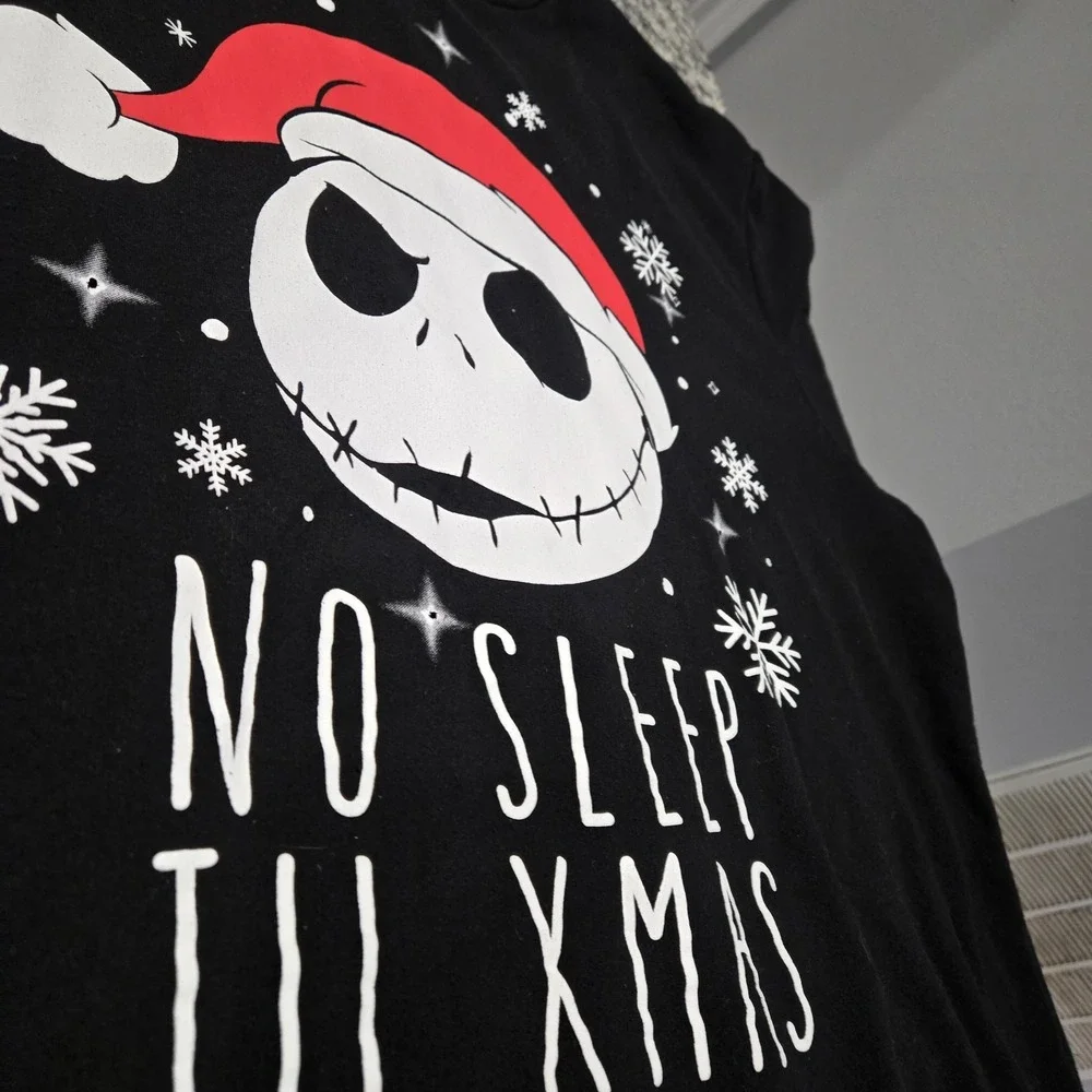 Disney Nightmare Before Christmas  Sweatshirt 2XL No Sleep Til Xmas Chest 54 L30 - Picture 3 of 9
